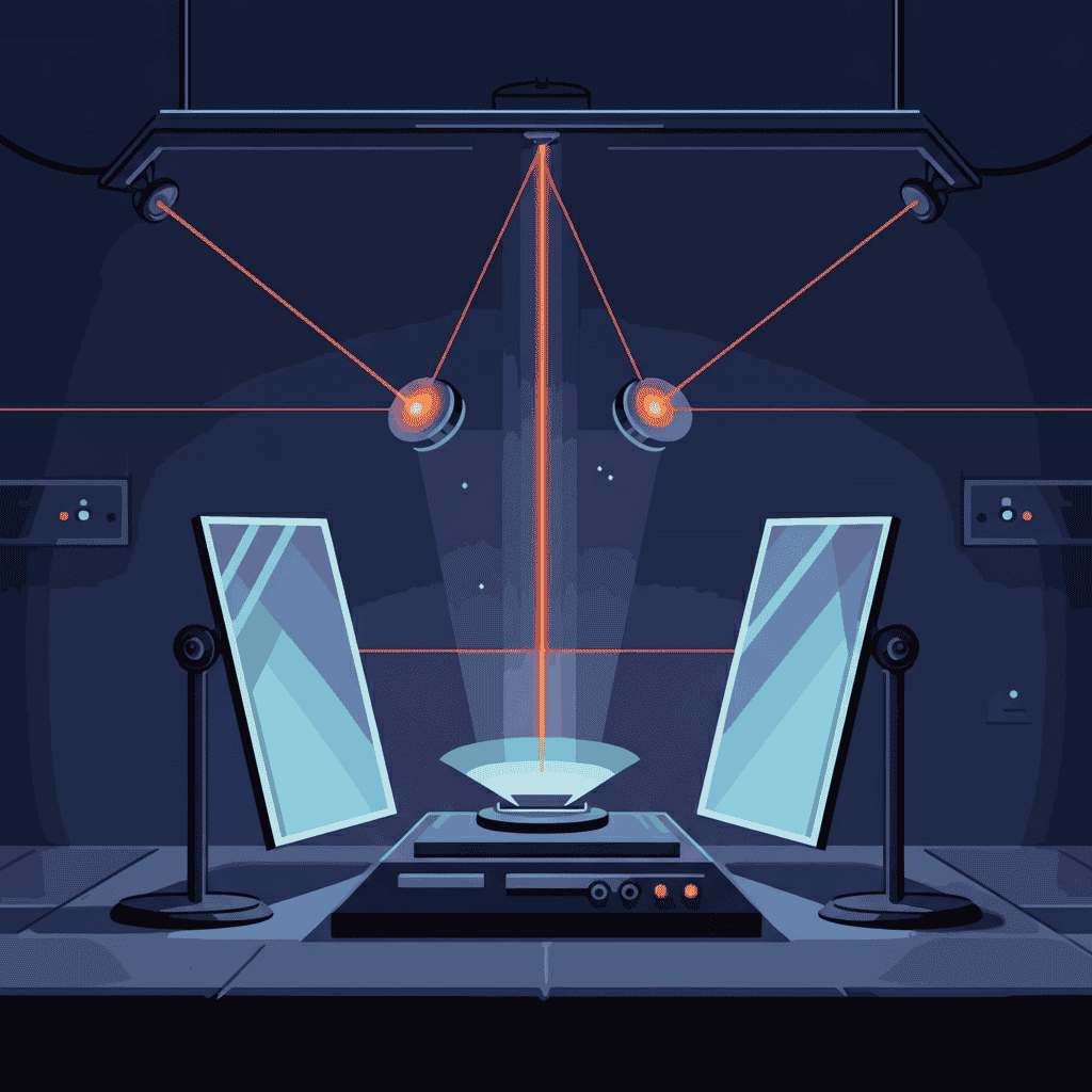 What is the Role of Mirrors in Creating 3D Images?