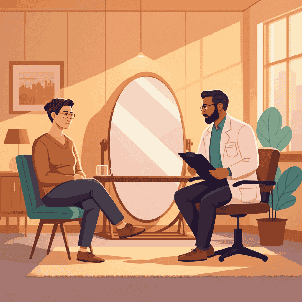 Treatment for BDD and Mirror Anxiety
