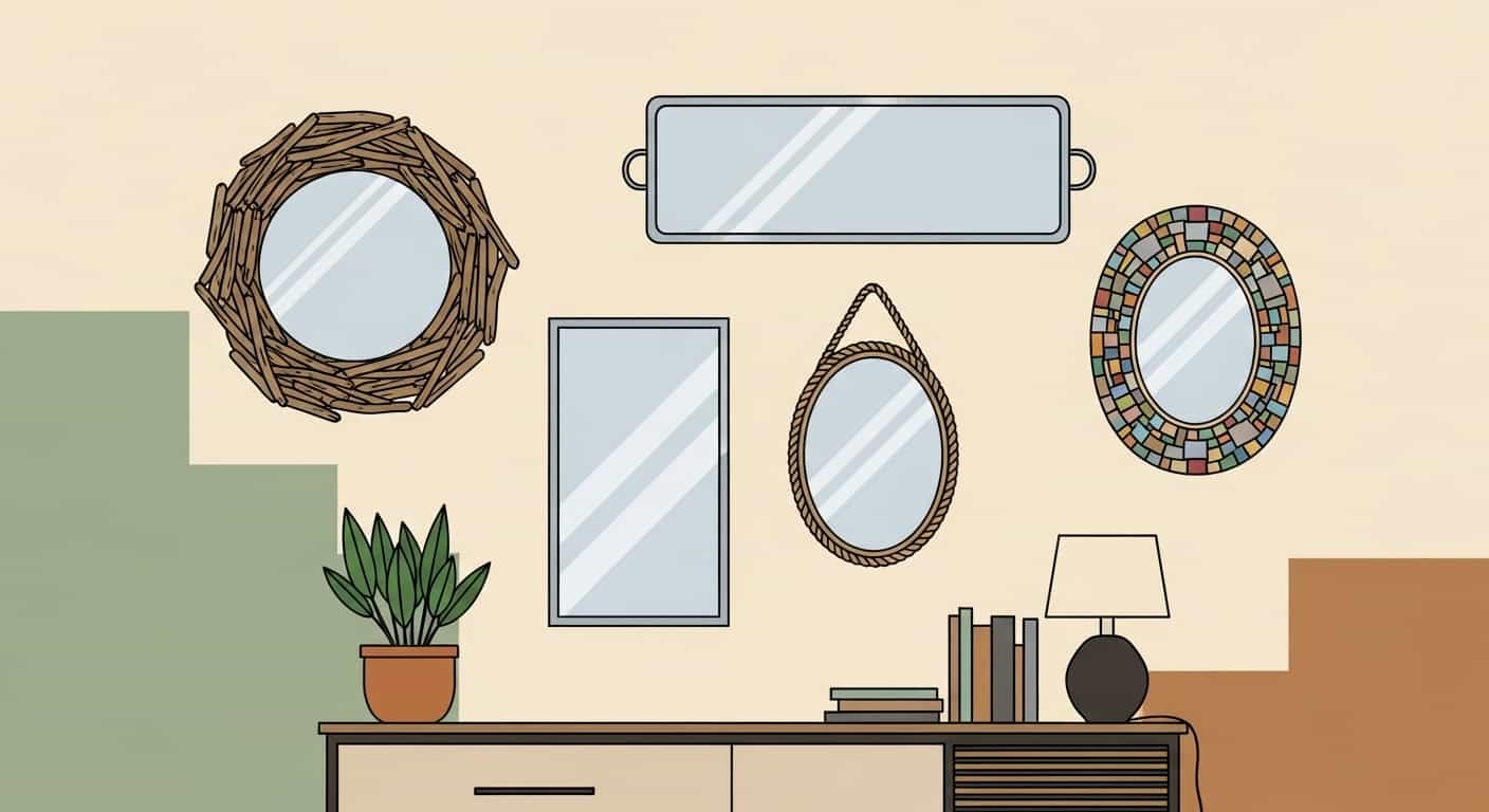 Creative Ways to Frame and Style Mirrors at Home