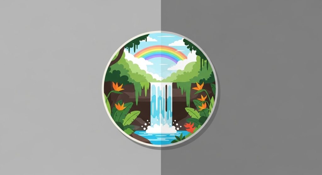 The False World