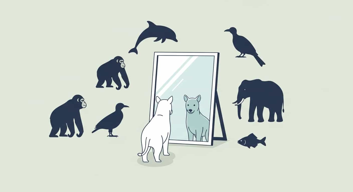 The Mirror Test: Do Animals Recognize Themselves?