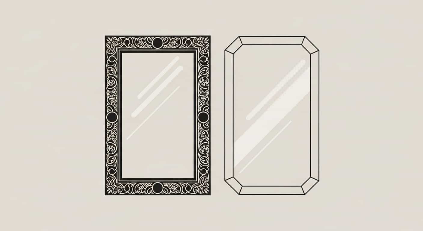Framed vs. Frameless Mirrors: Which to Choose for Your Home?