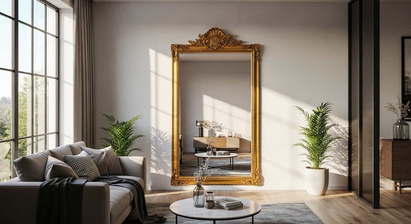 How Mirrors Create the Illusion of Space and Light
