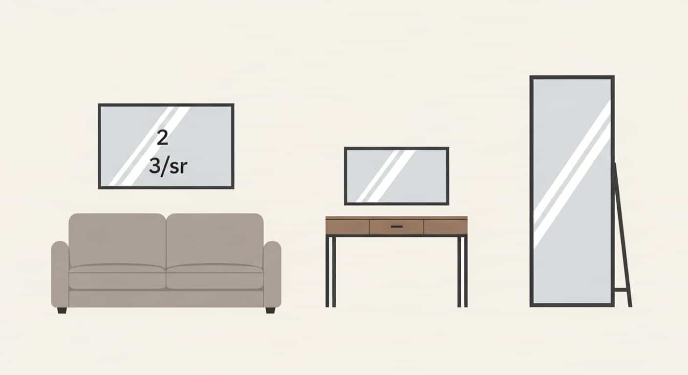 How to Choose the Right Mirror Size for Your Space