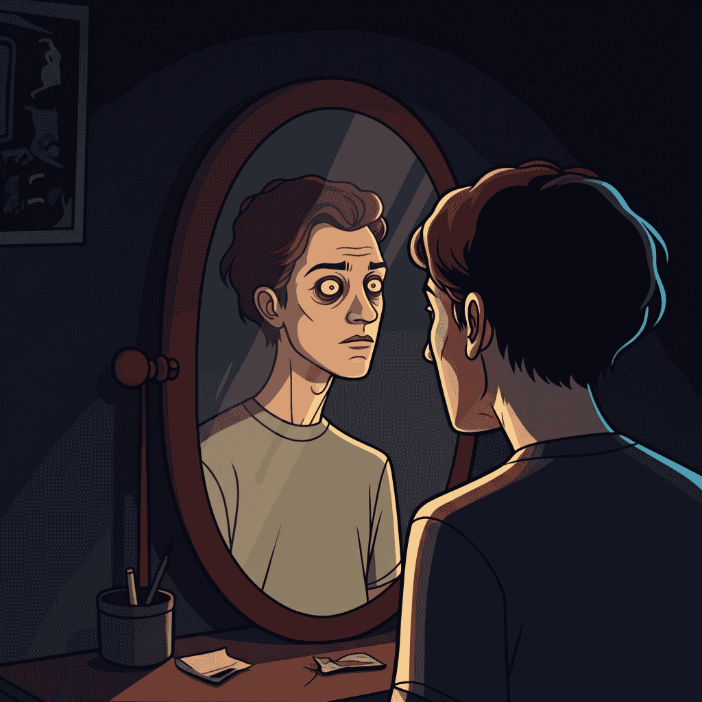 The Troxler Effect: Why Mirrors Distort Your Reflection