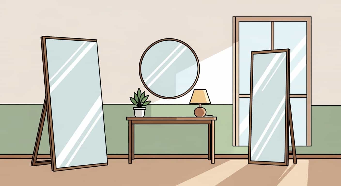 Maximize Light & Space with Mirrors