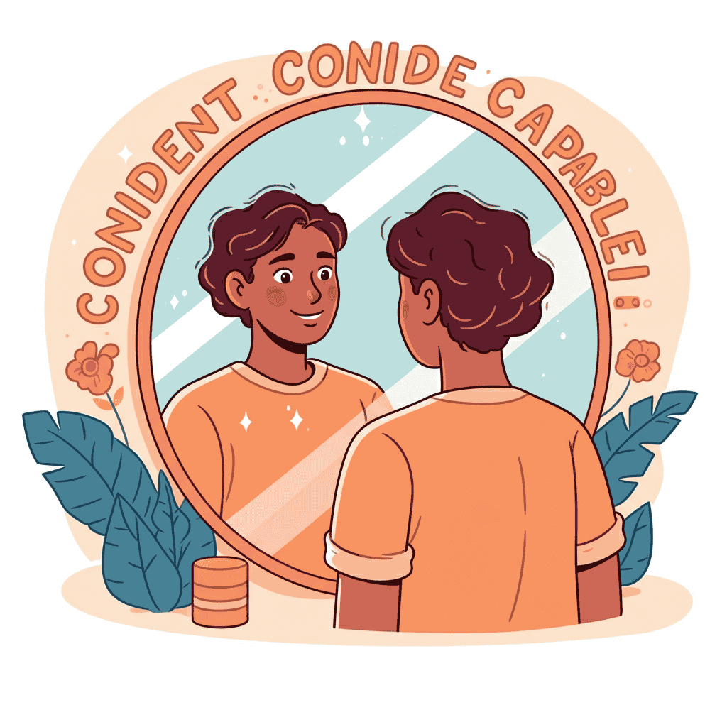Mirrors as Tools for Building Confidence