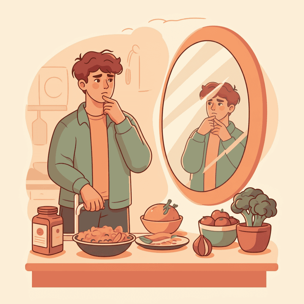 The Effect of Mirrors on Eating Habits