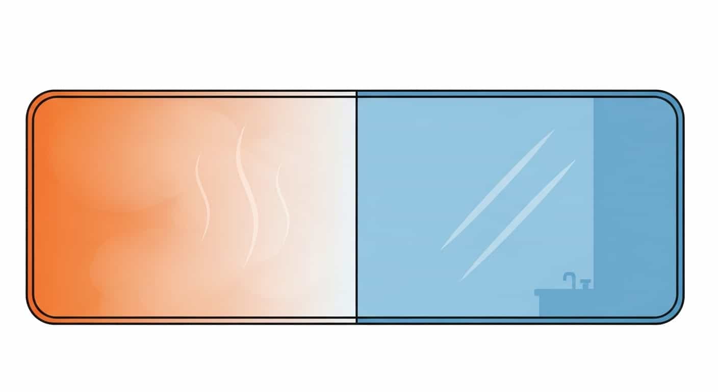 What Causes Mirrors to Fog Up?